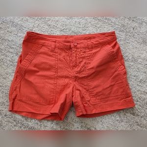 Patagonia organic cotton shorts orange size 2